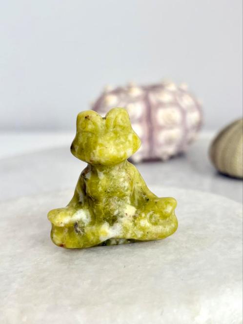 Serpentijn kikker, Verzamelen, Mineralen en Fossielen, Mineraal, Verzenden