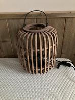 *Rotan tafellamp*, Overige materialen, Ophalen of Verzenden, Minder dan 50 cm, Ibiza en overige stijlen