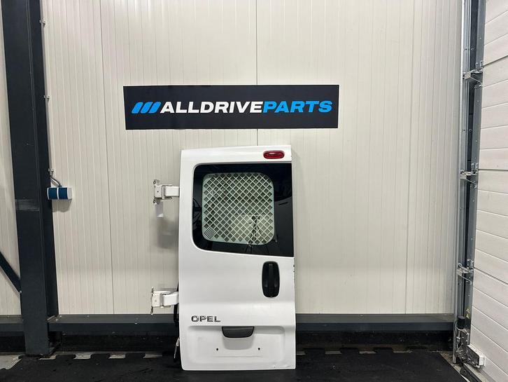 Opel Vivaro Renault linker achterdeur met ruit wit 91159992, Auto-onderdelen, Carrosserie en Plaatwerk, Deur, Achter, Links, Gebruikt