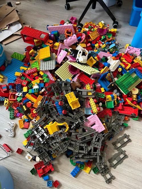 Lego Duplo heeel veel grote partij met elektrische trein, Kinderen en Baby's, Speelgoed | Duplo en Lego, Duplo, Ophalen of Verzenden