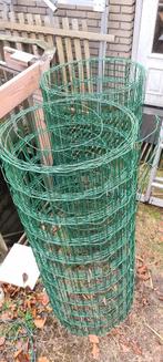 Groen geplastificeerd tuingaas 1m, Tuin en Terras, Gaas en Draad, Ophalen, Zo goed als nieuw, Minder dan 10 meter, Gaas