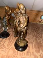 Bronzen Romeinse Krijger - Neoklassiek Beeld, Ophalen of Verzenden, Brons