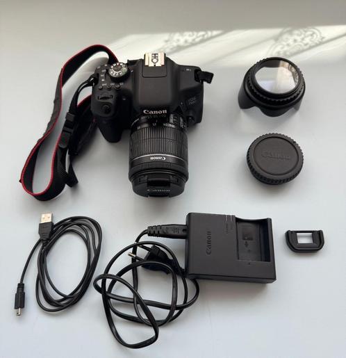 Canon EOS 750D DSLR Camera+18-55 MM IS STM+Tas, Audio, Tv en Foto, Fotocamera's Digitaal, Zo goed als nieuw, Compact, Canon, Geen optische zoom