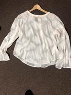 Vila, mooie offwhite blouse/tuniek met bladmotieven. Mt 42, Kleding | Dames, Blouses en Tunieken, Ophalen of Verzenden, Gedragen