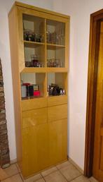 Kast Ikea Bonde Berken 218 x 72 x 40cm 2 deuren 4 lades igst, Ophalen, 200 cm of meer, 50 tot 100 cm, Modern