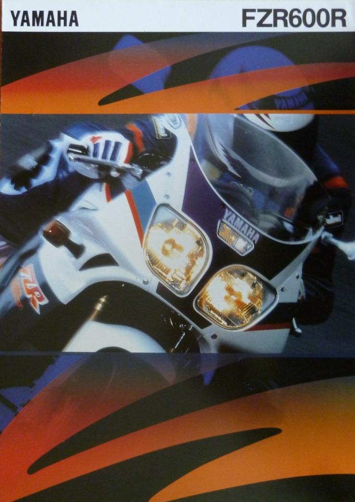Folder YAMAHA FZR 600 R 1994, Motoren, Handleidingen en Instructieboekjes, Yamaha, Ophalen of Verzenden