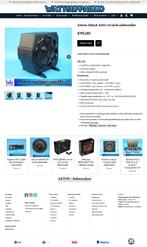 Axton A825A Activ 10 inch subwoofer, Auto diversen, Autospeakers, Gebruikt, ., Ophalen of Verzenden, AXTON