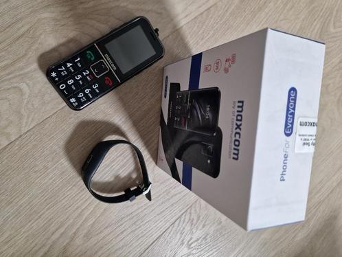 Maxcom MM735 senioren telefoon met SOS-knop en armband, Telecommunicatie, Mobiele telefoons | Samsung, Zo goed als nieuw, Overige modellen