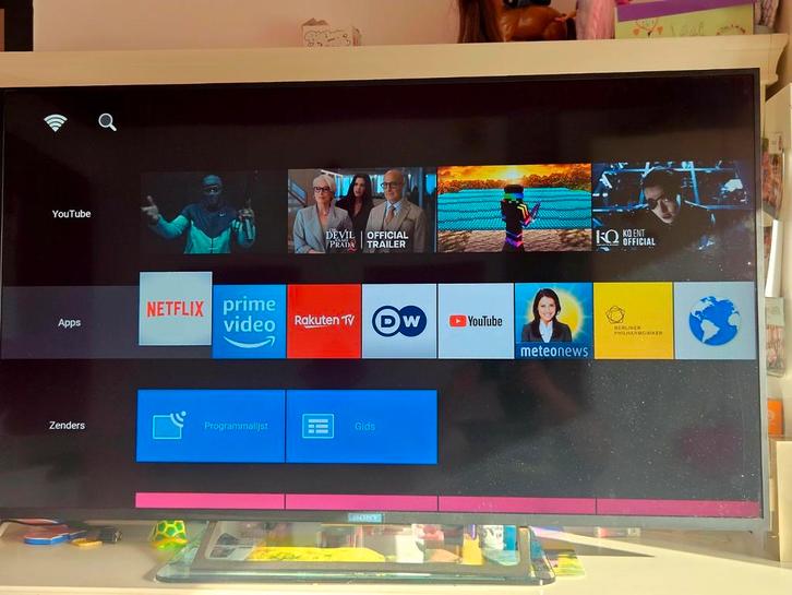 Sony smart tv 55inch met WiFi, Audio, Tv en Foto, Televisies, Zo goed als nieuw, 100 cm of meer, Sony, Ophalen