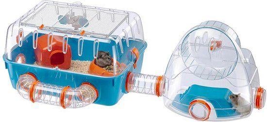 Nieuwe Ferplast hamsterkooi Combi 2, Kooi, Hamster, Ophalen, Minder dan 60 cm