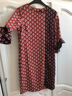 Nieuw rood blauw jurk Sixth Sense maat 34, Overige kleuren, Ophalen of Verzenden, Maat 34 (XS) of kleiner, Onder de knie