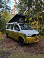 VW T5 Camper 2013 met 4 slaapplaatsen, Automaat, 180PK, Automaat, Luifel, Buscamper of Camperbus, Diesel