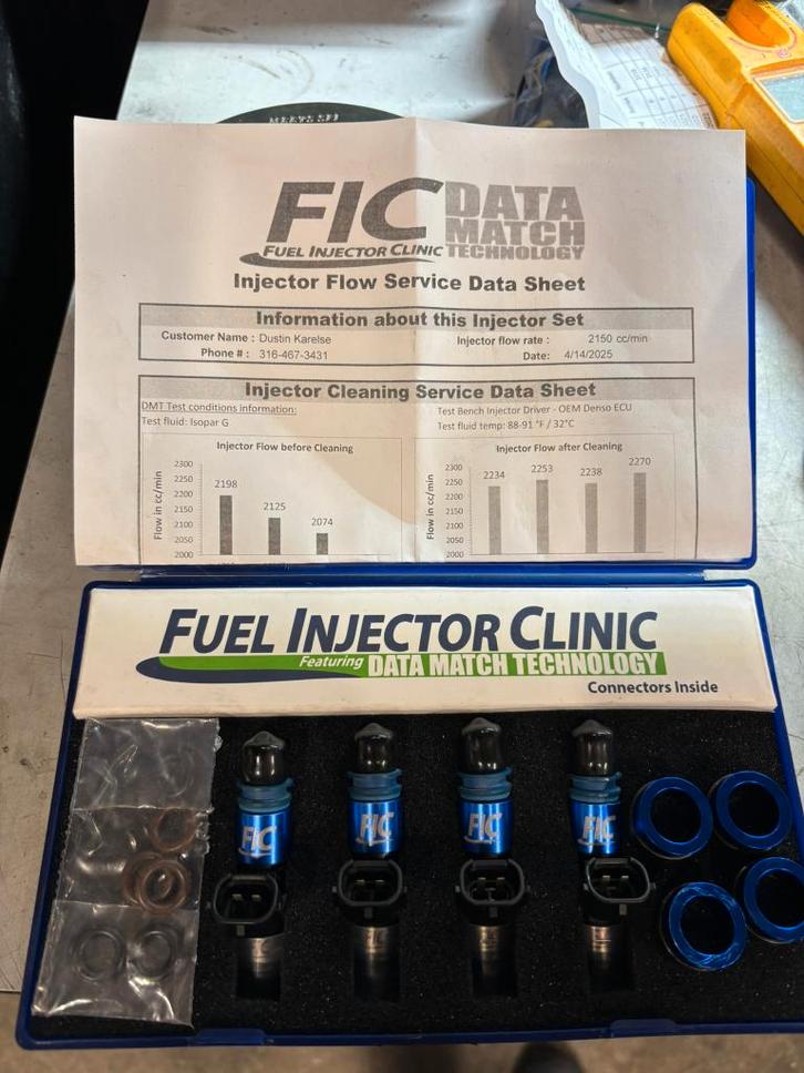 2150cc FIC injectoren Honda B H D Series, Auto-onderdelen, Brandstofsystemen, Honda, Gebruikt, Ophalen of Verzenden