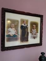 Prachtige kinderplaatjes in oude lijst., Antiek en Kunst, Curiosa en Brocante, Ophalen
