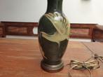 prachtige keramiek lamp, handbeschilderd, Antiek en Kunst, Antiek | Lampen, Ophalen of Verzenden