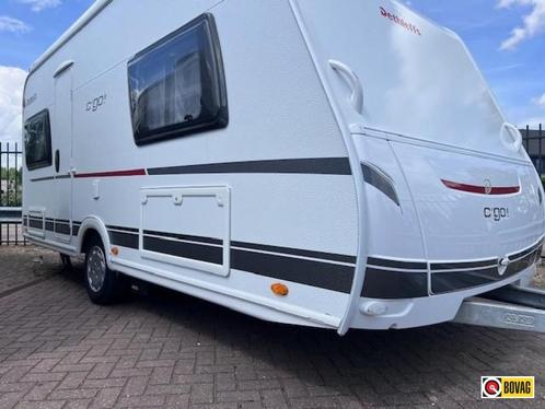 Dethleffs 475 FR C'Go Mover cassetteluifel, Caravans en Kamperen, Caravans, Bedrijf, Rondzit, Dethleffs, Overige, Douche, Gascomfoor
