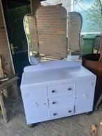 GRATIS Antieke Kaptafel met Spiegel, Huis en Inrichting, Ophalen, Gebruikt, 100 tot 150 cm, 150 tot 200 cm