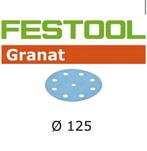 Festool 497146 STF Granat Schuurschijf - P60 - 125mm (10st), Ophalen of Verzenden, Nieuw, Elektrisch