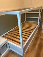Ikea kura bed wit, Kinderen en Baby's, Ophalen, Zo goed als nieuw, Halfhoogslaper