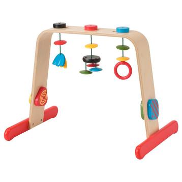 Houten Babygym met Hangspeeltjes IKEA LEKA beschikbaar voor biedingen