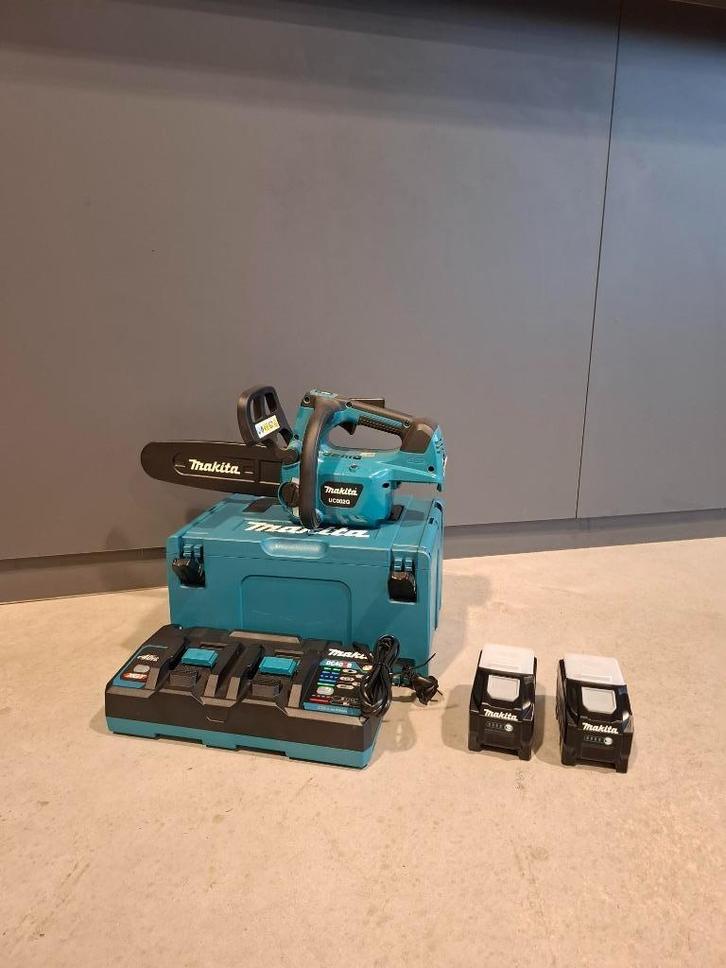 Makita XGT 40V UC004G tophendel accu kettingzaag, Tuin en Terras, Hand-tuingereedschap, Zo goed als nieuw, Ophalen of Verzenden