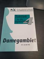 Schaakboeken Tactiek in de Opening - A.C. van der Tak, Ophalen of Verzenden, Gelezen, A.C. van der Tak