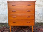 Deens design - kastje / ladekastje retro vintage jaren 60 70, Huis en Inrichting, Kasten | Ladekasten, Teakhout, Verzenden, 50 tot 100 cm