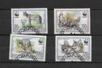 Burundi 1992 dieren katachtigen wwf, Verzenden, Overige landen, Gestempeld