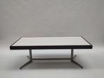 Vintage houten salontafel koffietafel wenge hout, Ophalen