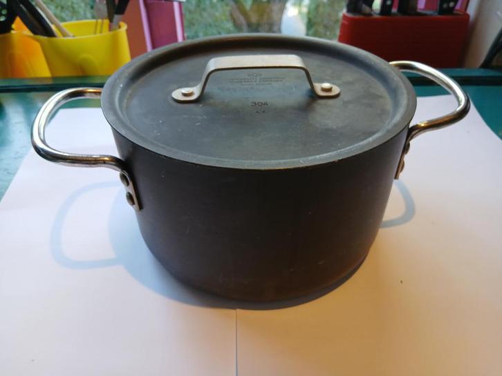 Calphalon kookpan, pan, met deksel, Huis en Inrichting, Keuken | Potten en Pannen, Gebruikt, Kookpan of Snelkookpan, Overige materialen