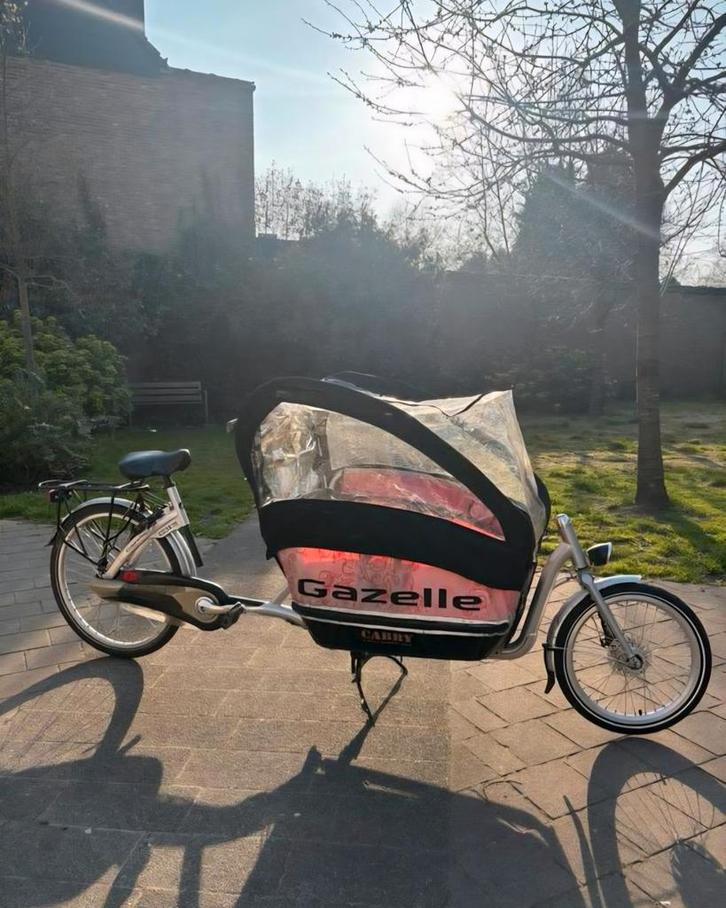 Gazelle Bakfiets - Ideaal voor het gezin!, Fietsen en Brommers, Fietsen | Bakfietsen, Ophalen of Verzenden