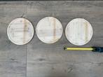 3 nieuwe houten snijplanken serveerplanken nieuw in verpak, Ophalen, Nieuw, Overige stijlen, Overige typen