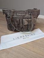 Ruime lederen Liebeskind tas bruin/grijs, Ophalen of Verzenden, Gebruikt, Bruin, Overige typen