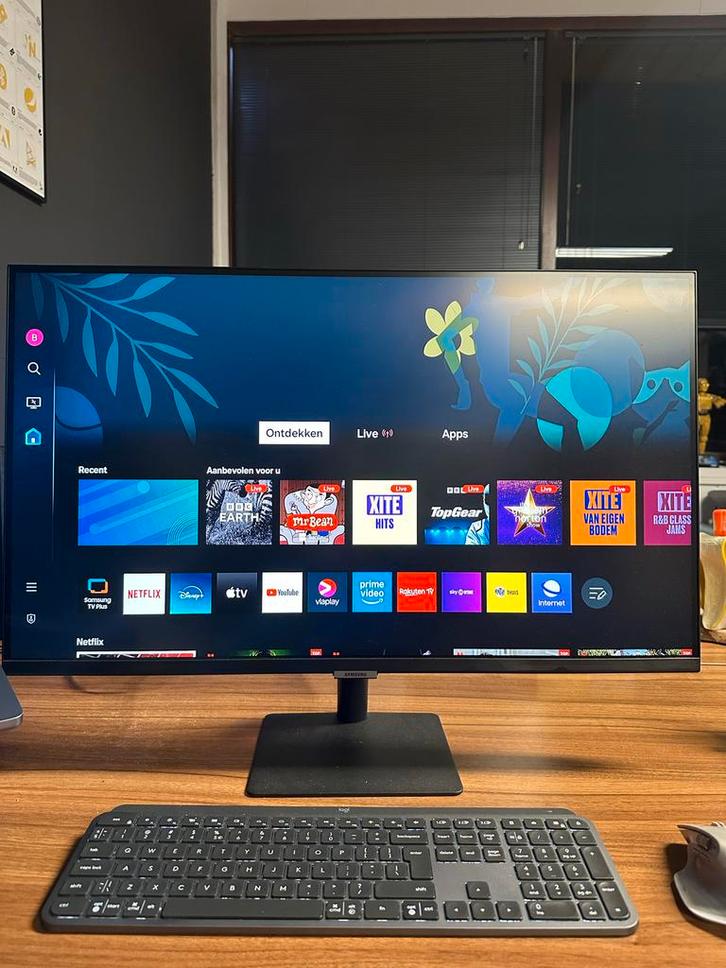 Samsung Smart M7 4K 32 inch Monitor, Computers en Software, Monitoren, Zo goed als nieuw, 60 Hz of minder, HDMI, USB-C, Gaming