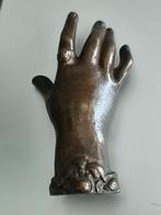 Brons sculptuur hand, Antiek en Kunst, Ophalen of Verzenden