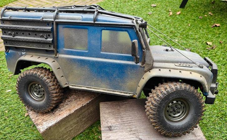 Traxxas TRX-4 + veel extras, Hobby en Vrije tijd, Modelbouw | Auto's en Voertuigen, Gebruikt, Auto, Groter dan 1:32, Overige merken