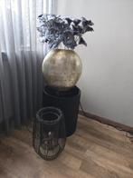 Gouden vaas van light & living te koop, Huis en Inrichting, Ophalen, Overige materialen, Overige kleuren, Zo goed als nieuw