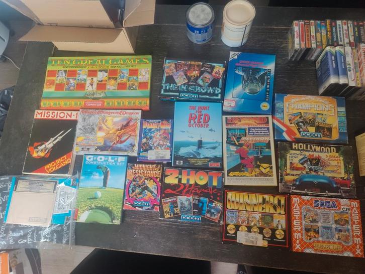 Commodore 64 Games Collectie, Spelcomputers en Games, Games | Overige, Gebruikt, Avontuur en Actie, 1 speler, Vanaf 7 jaar, Eén computer