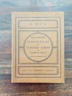 Geïllustreerde Schoolatlas - R. Bos - 1923, Gelezen, Overige atlassen, Ophalen of Verzenden, 1800 tot 2000