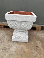 Planten pot op console 43c43 cm, Ophalen, Vierkant, Tuin, Zo goed als nieuw