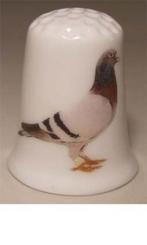 Duif vogel vingerhoedje, Verzamelen, Vingerhoedjes, Ophalen of Verzenden, Nieuw, Porselein, Nederland