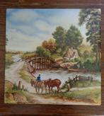 Wandtegel J.C. van Hunnik merk V&B made in Germany, Ophalen