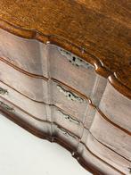 Hollandse ladekast eiken antiek 1760, Ophalen, Gebruikt, Eikenhout, 50 tot 100 cm
