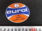 sticker EUROL de juiste motor - olie, Ophalen, Zo goed als nieuw, Bedrijf of Vereniging