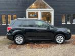 Subaru Forester 2.0 Premium Aut/Ecc/Leer/Navi/Pano/EYESIGHT, Auto's, Subaru, Automaat, 4 cilinders, Adaptive Cruise Control, Zwart