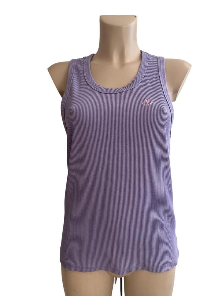 Fabienne Chapot top M, Kleding | Dames, Tops, Zo goed als nieuw, Maat 38/40 (M), Paars, Korte mouw, Ophalen of Verzenden