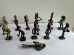 Verzameling Ashanti goud gewichtjes Africa bronzen beeldjes, Ophalen of Verzenden