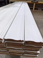 pak 384 B-keus Neuslijst gootlijst meranti gegrond 28x145mm, Ophalen, Planken, Nieuw, Hardhout