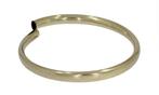 Goud vergulde zilveren slaven armband dames vintage bangle, Sieraden, Tassen en Uiterlijk, Armbanden, Voordeelsieraden, Ophalen of Verzenden