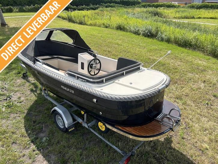 Primeur 570 Tender 20 pk Suzuki|zwemplateau| kuipverlichting, Watersport en Boten, Sloepen, Gebruikt, 10 tot 30 pk, 3 tot 6 meter